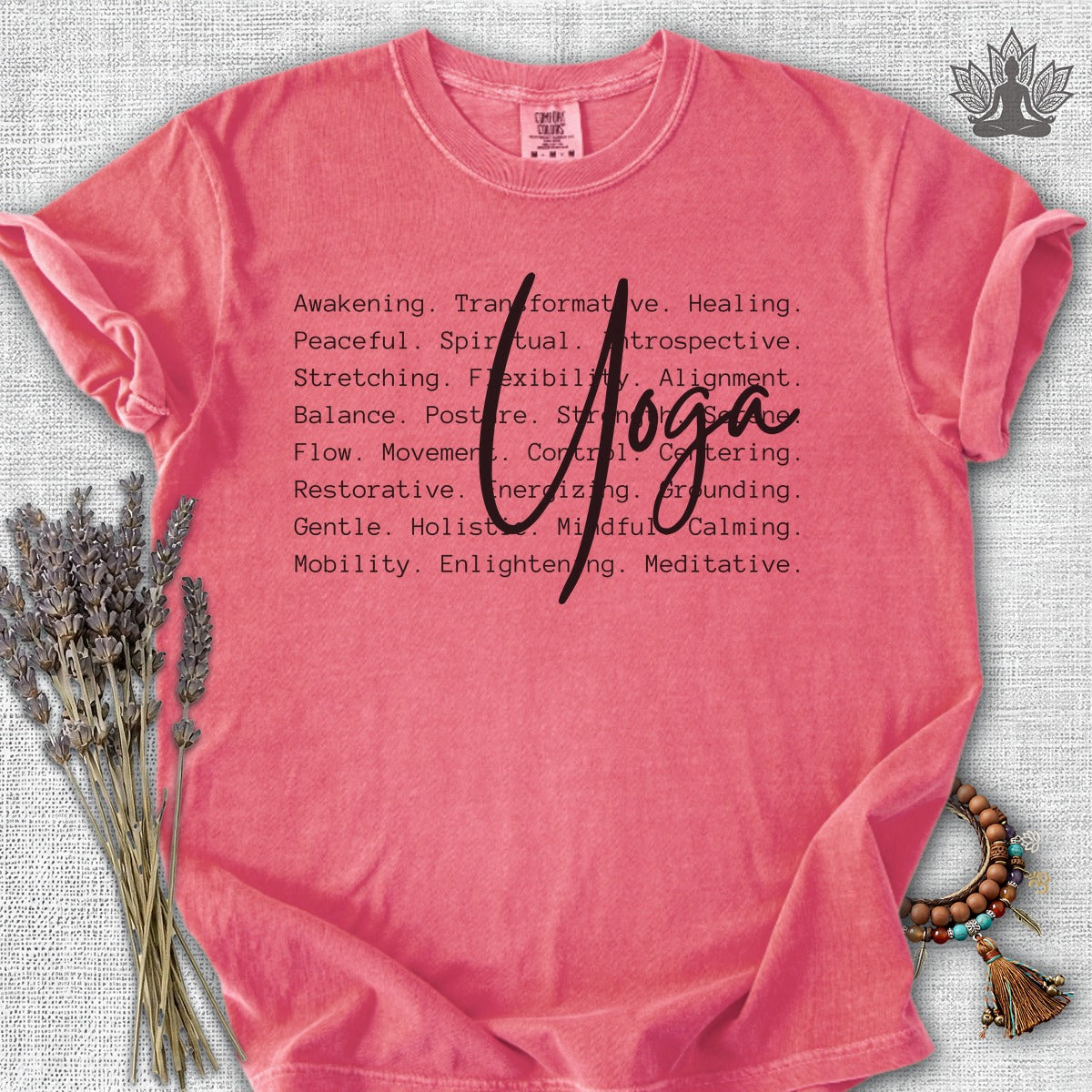 The Language of Yoga Comfort Colors® Tee