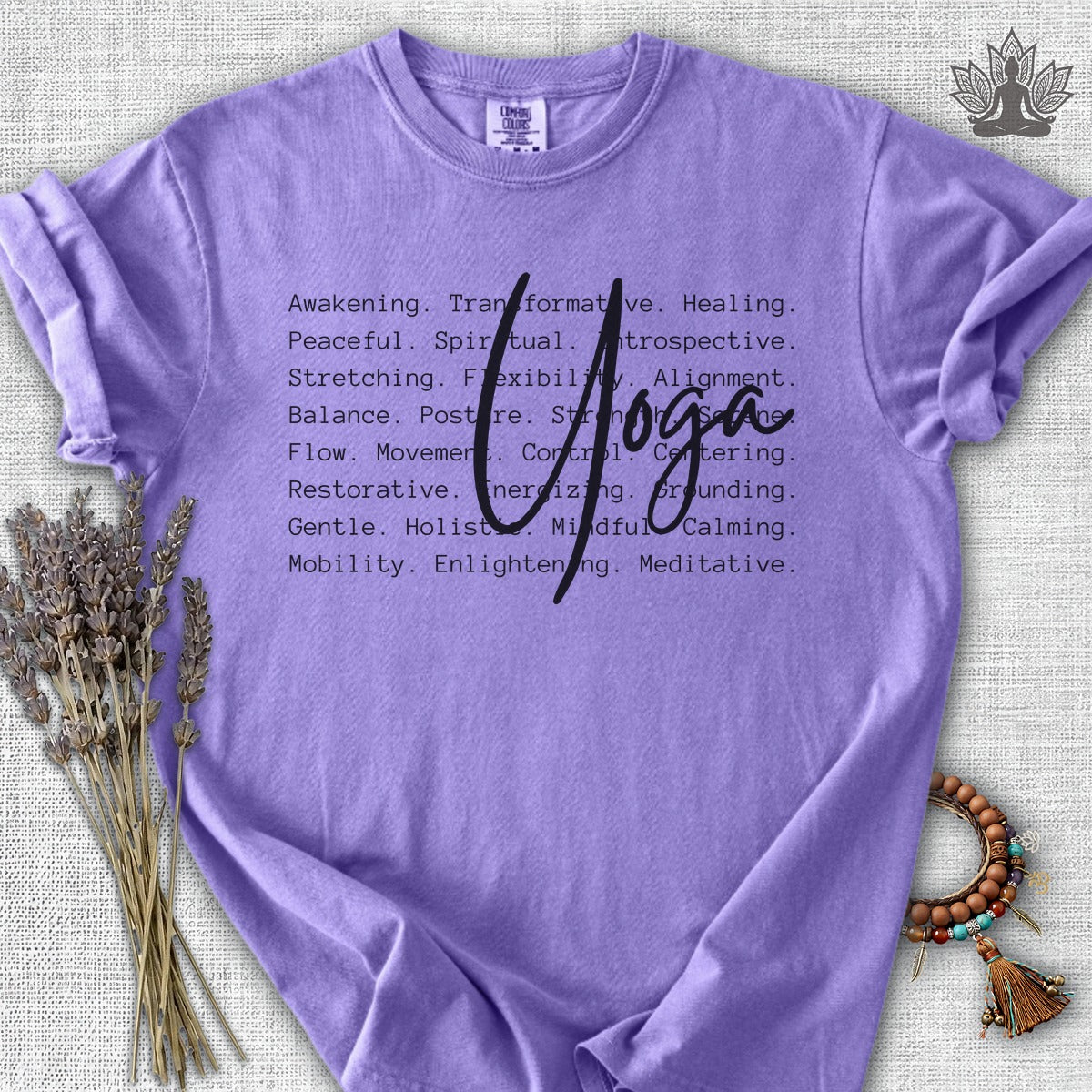The Language of Yoga Comfort Colors® Tee