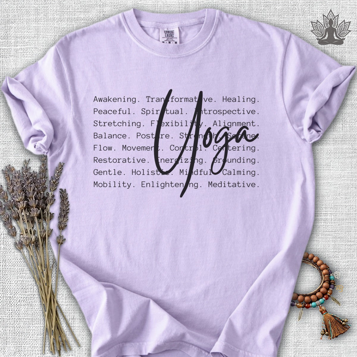 The Language of Yoga Comfort Colors® Tee