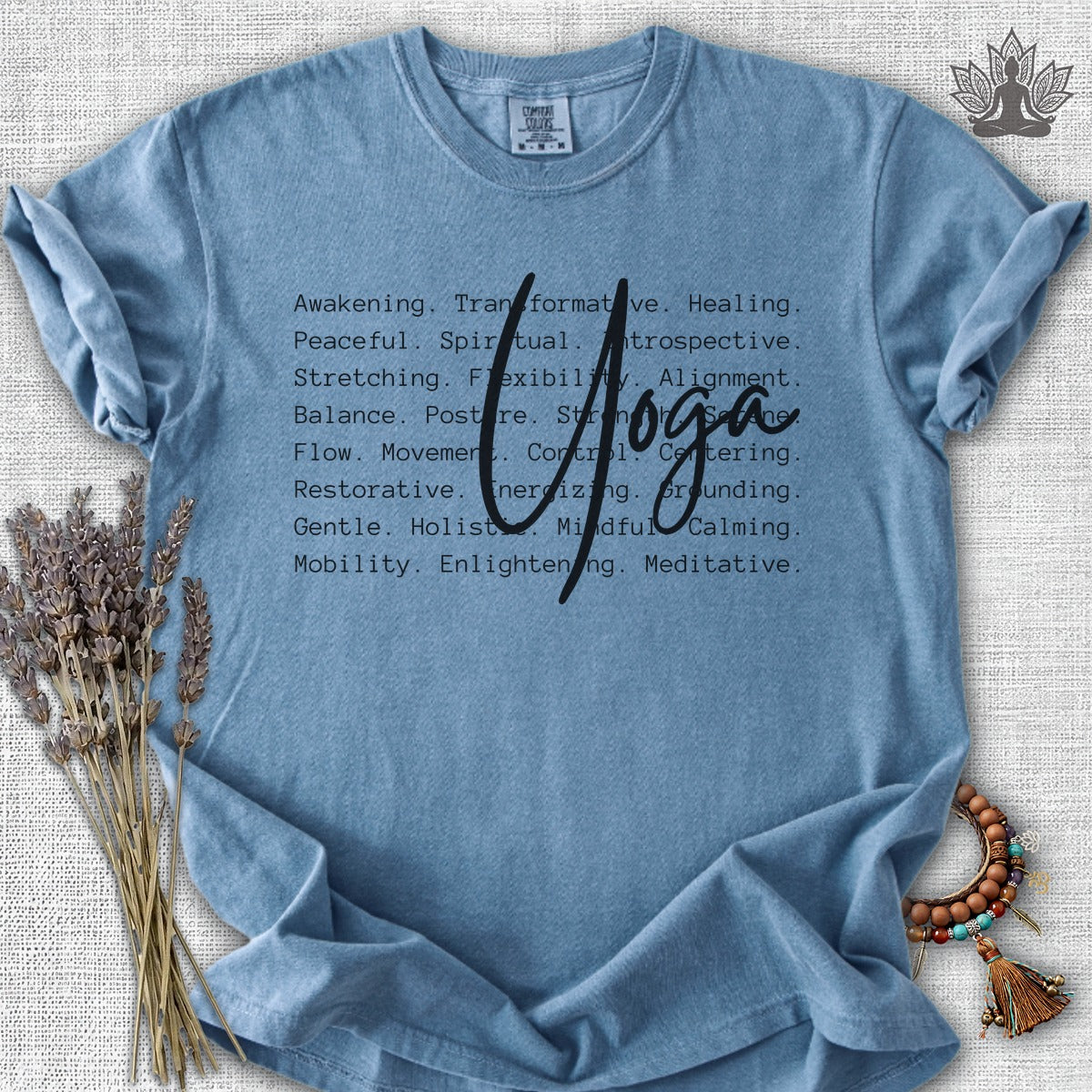 The Language of Yoga Comfort Colors® Tee