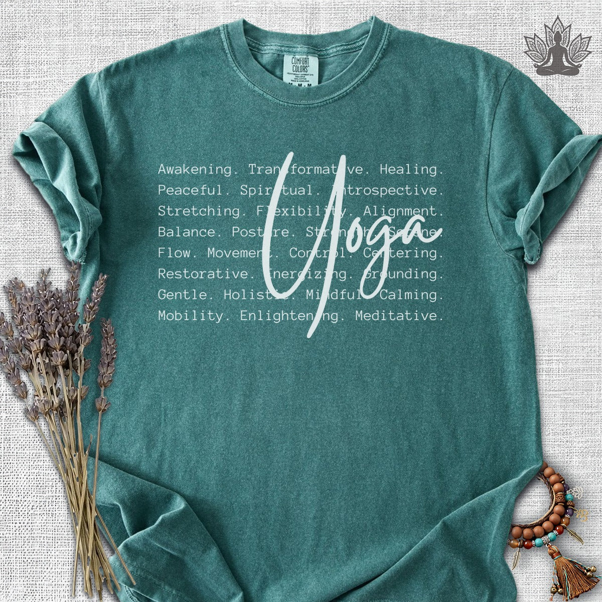 The Language of Yoga Comfort Colors® Tee