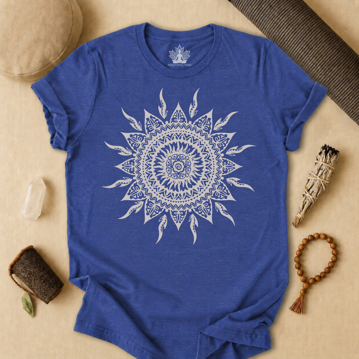 Sun Mandala Boho Tee