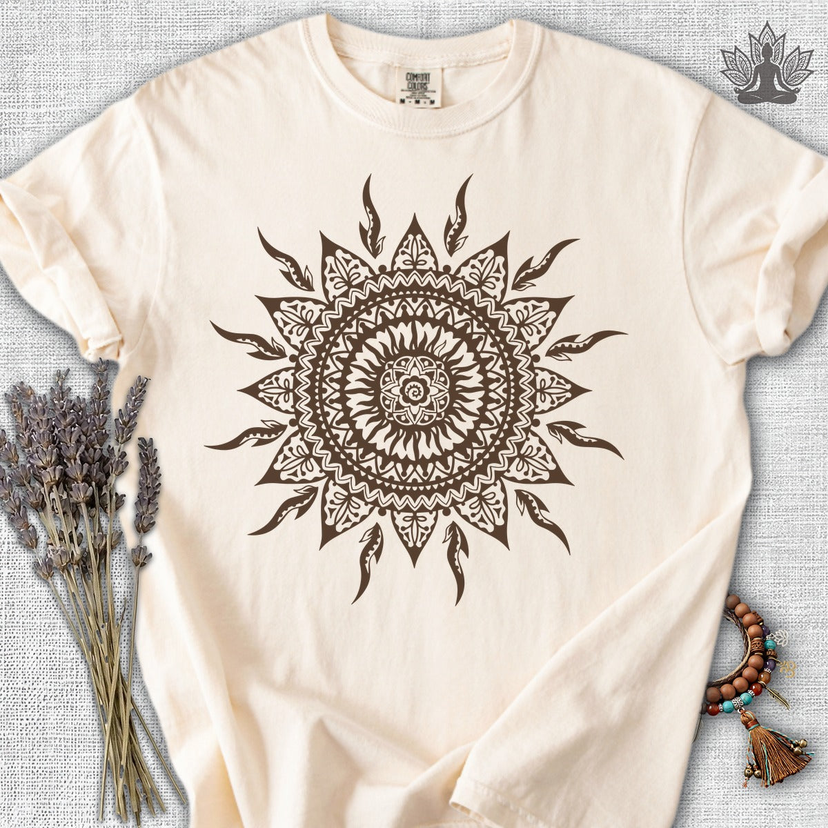 Sun Mandala Boho Comfort Colors® Tee