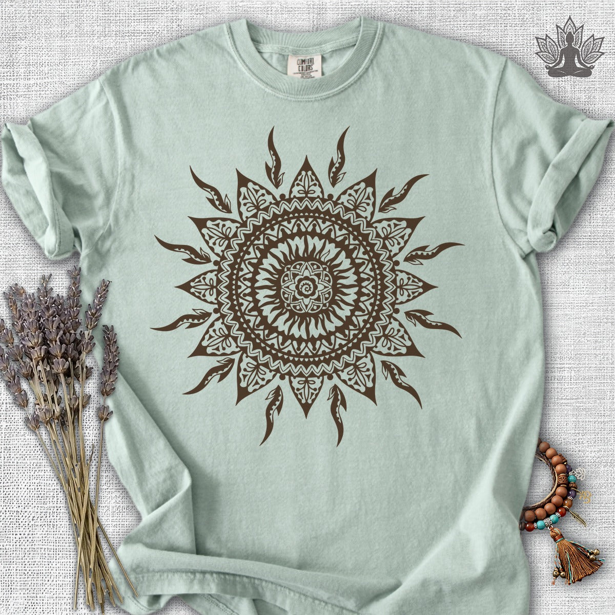 Sun Mandala Boho Comfort Colors® Tee