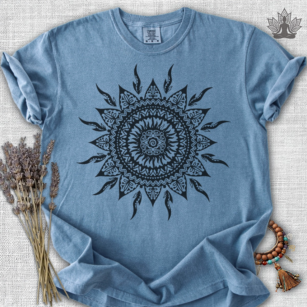 Sun Mandala Boho Comfort Colors® Tee