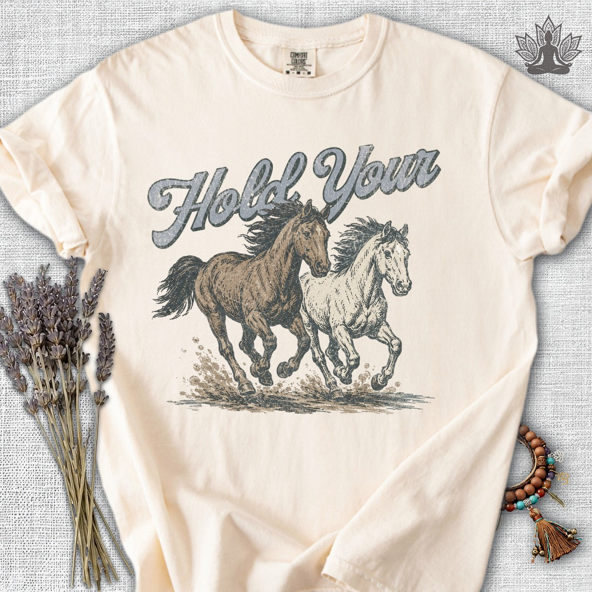 Hold Your Horses Retro Comfort Colors® Tee