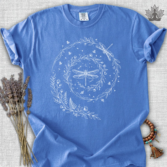 Flow Like The Wind Dragonflies & Bees  Comfort Colors® Tee