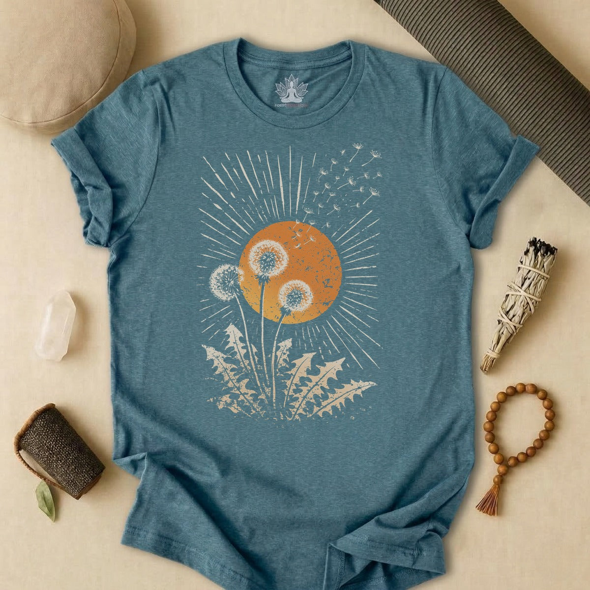 Wishes in the Wind Dandelion Tee