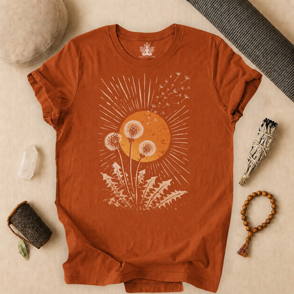 Wishes in the Wind Dandelion Tee