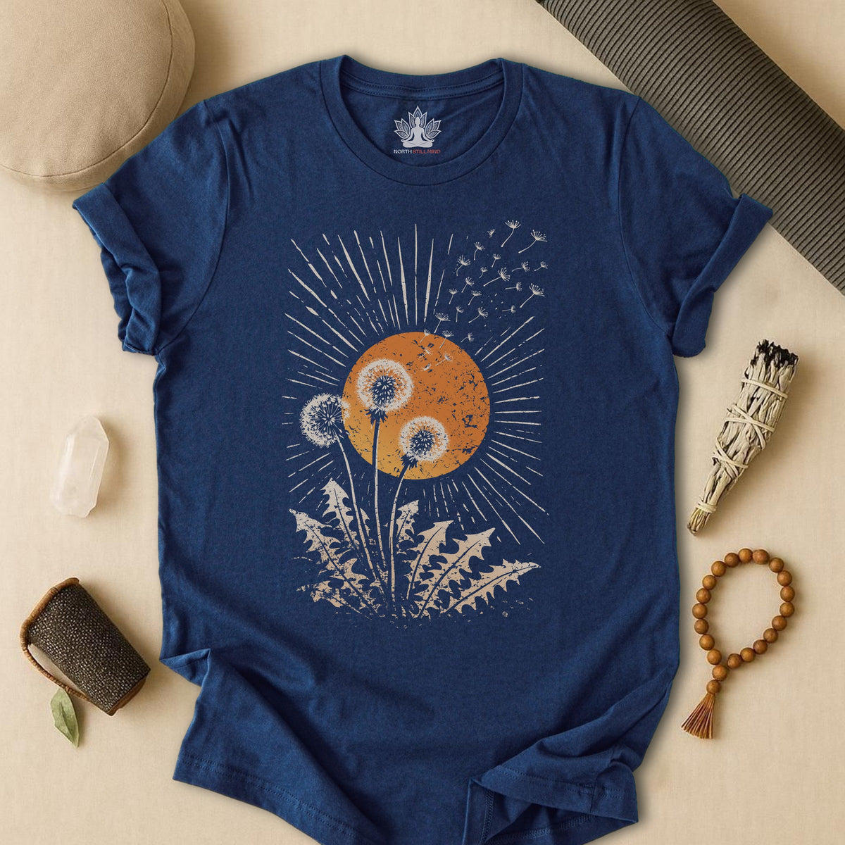 Wishes in the Wind Dandelion Tee