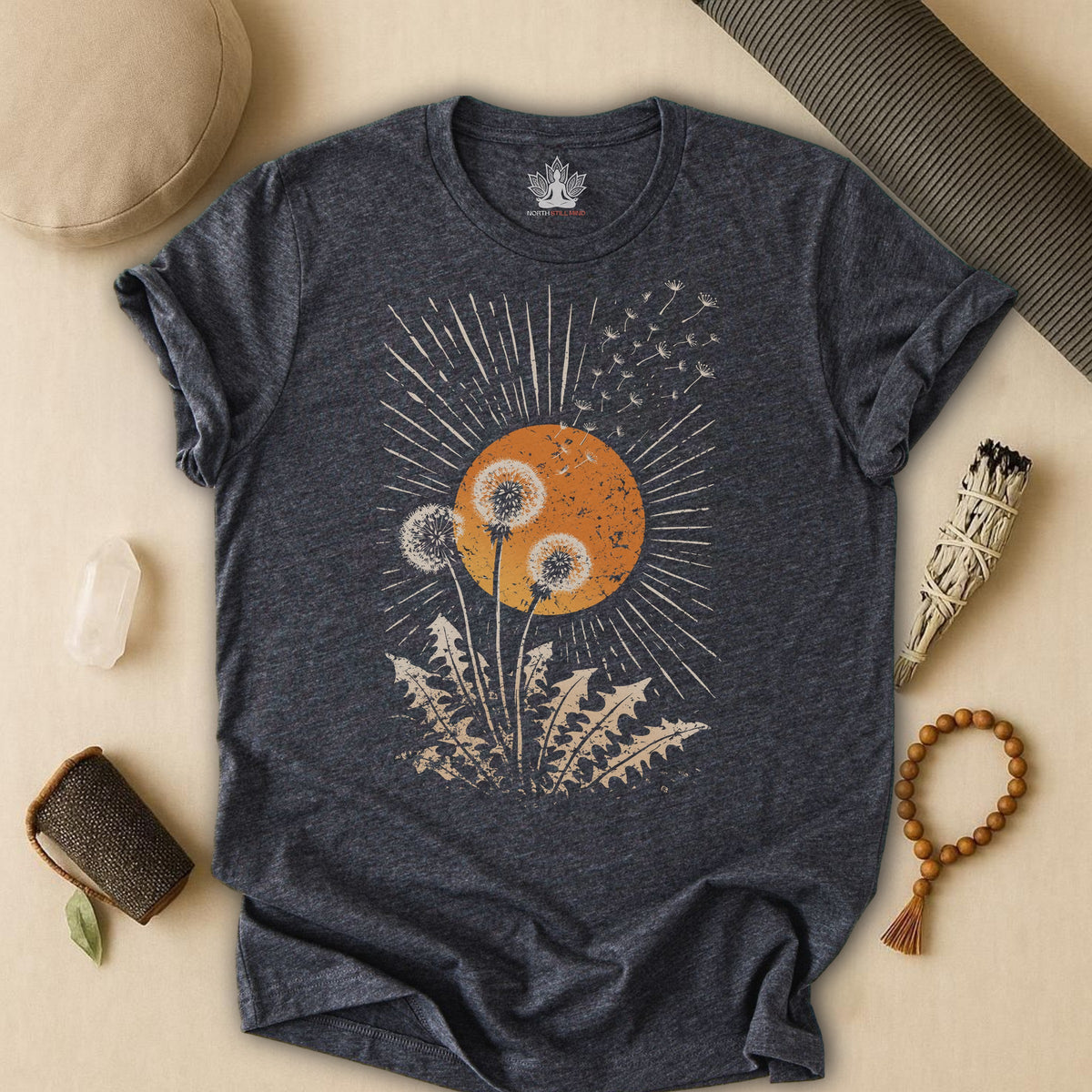 Wishes in the Wind Dandelion Tee