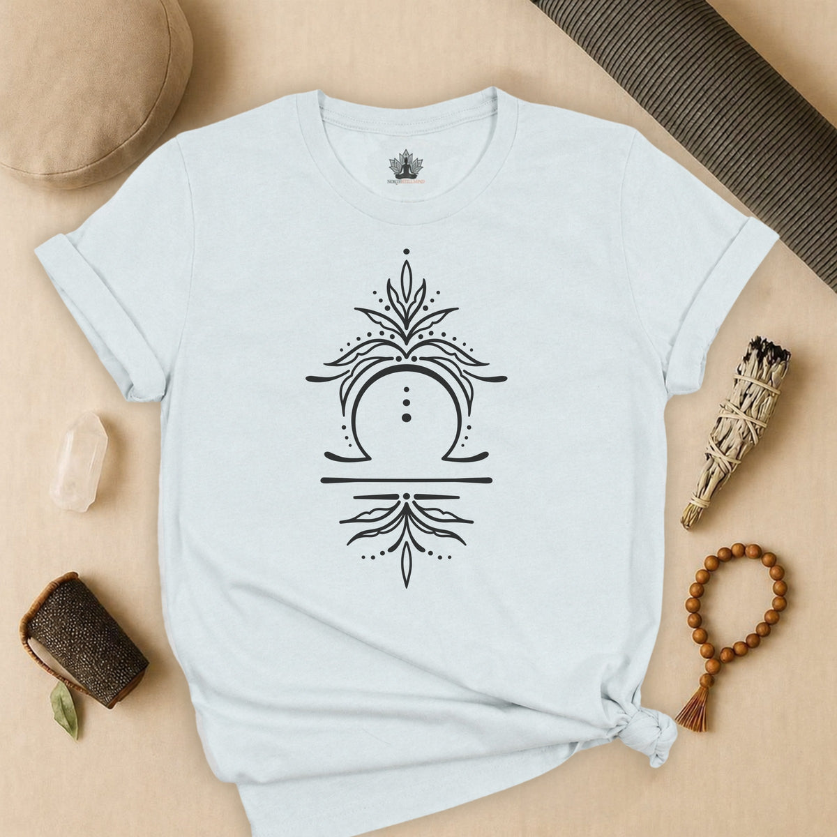 Boho Zodiac Signs Series Libra Tee