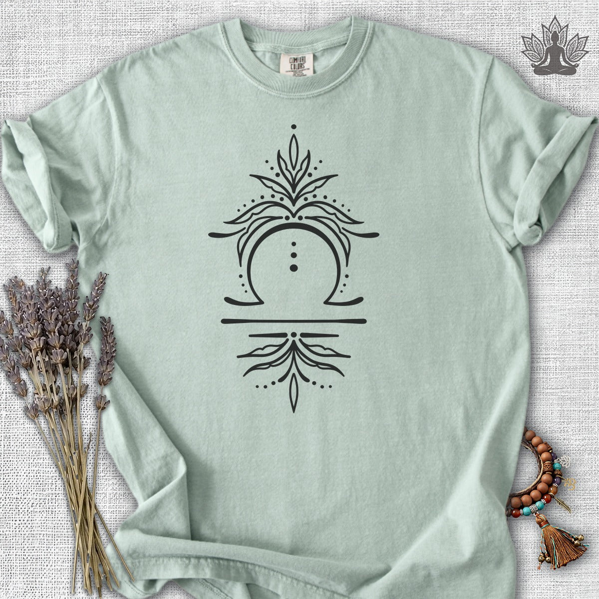 Boho Zodiac Signs Series Libra Comfort Colors® Tee