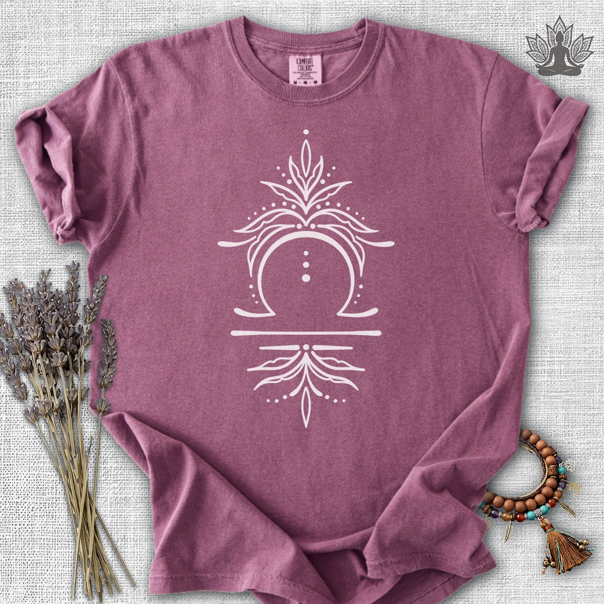 Boho Zodiac Signs Series Libra Comfort Colors® Tee