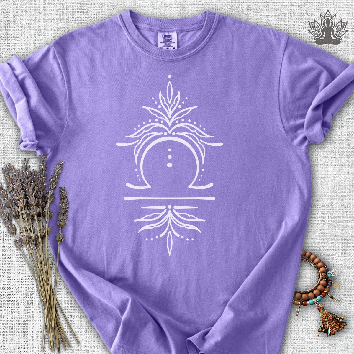 Boho Zodiac Signs Series Libra Comfort Colors® Tee