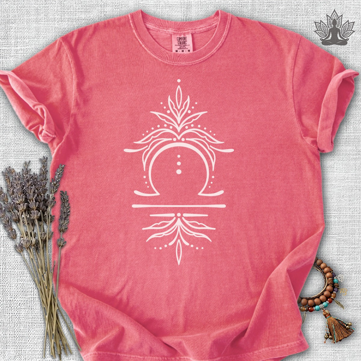 Boho Zodiac Signs Series Libra Comfort Colors® Tee