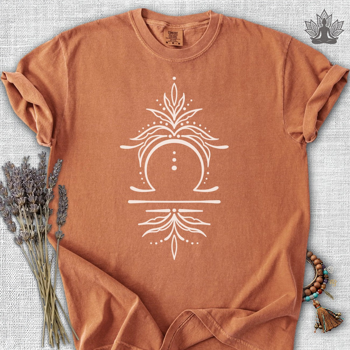 Boho Zodiac Signs Series Libra Comfort Colors® Tee