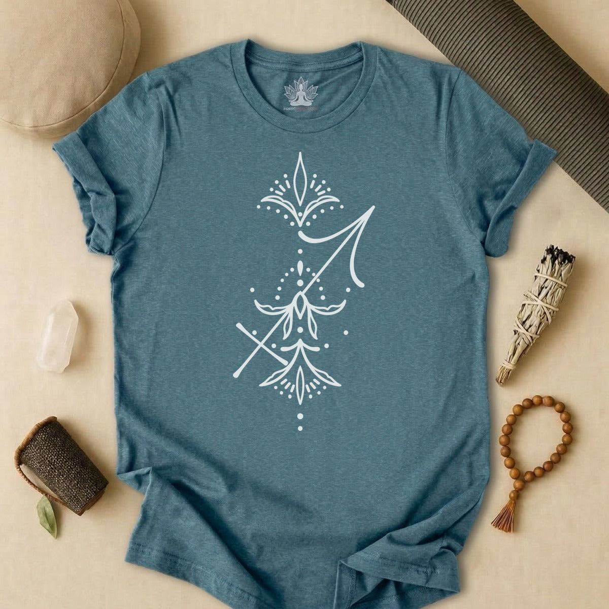 Boho Zodiac Signs Series Sagittarius Tee