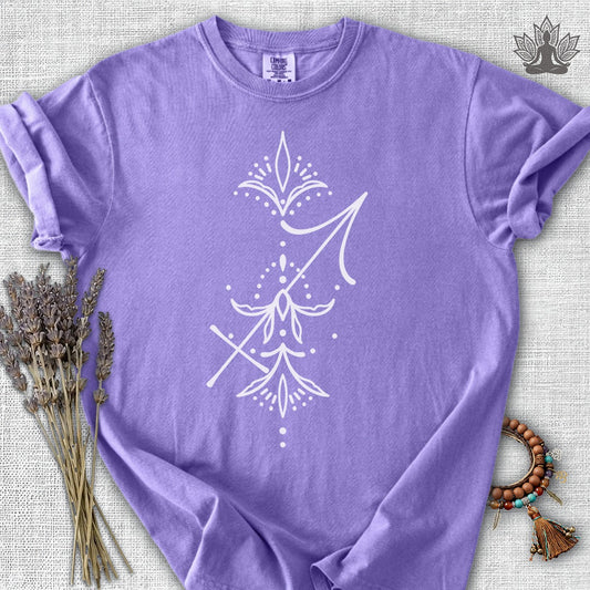 Boho Zodiac Signs Series Sagittarius Edition Comfort Colors® Tee