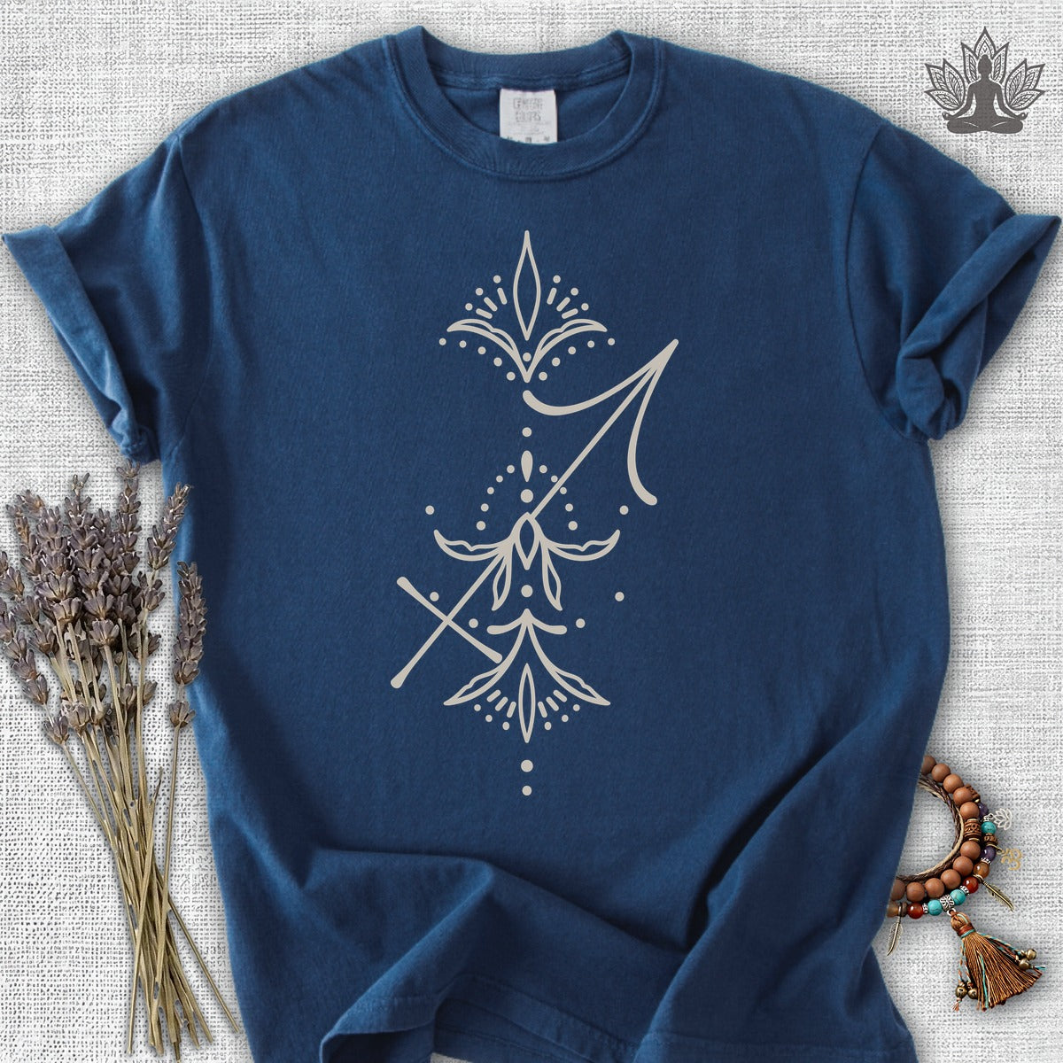 Boho Zodiac Signs Series Sagittarius Comfort Colors® Tee