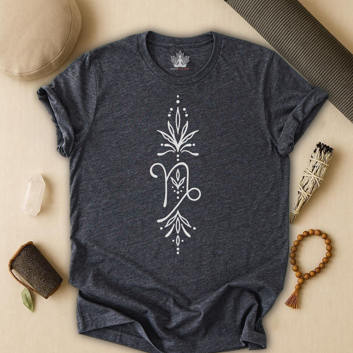 Boho Zodiac Signs Series Capricorn Tee