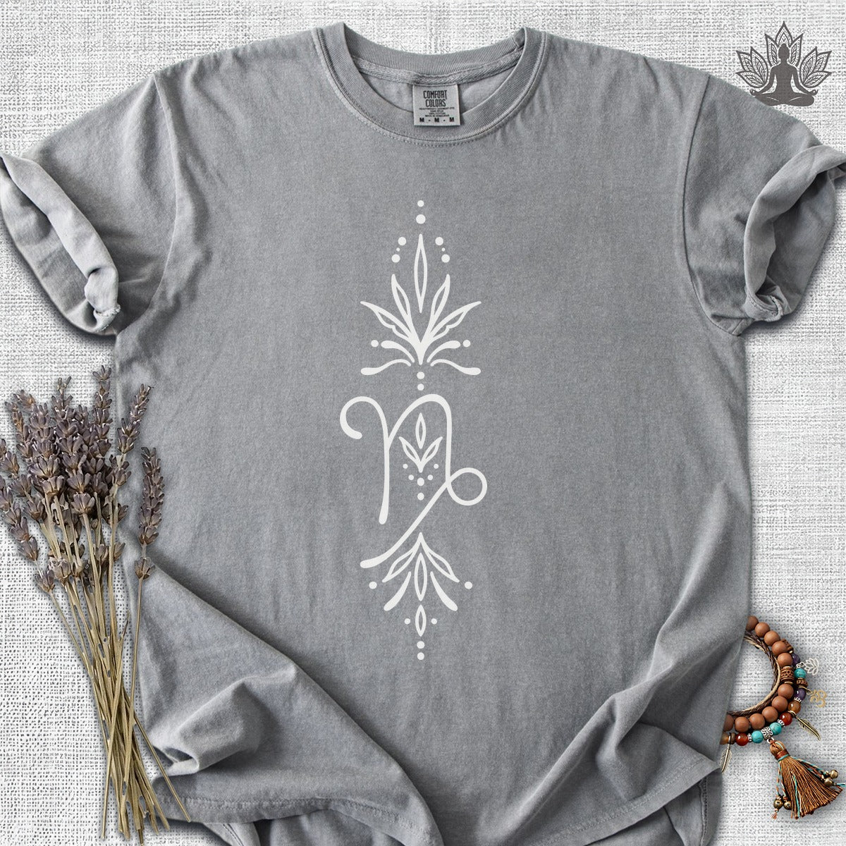 Boho Zodiac Signs Series Capricorn Comfort Colors® Tee