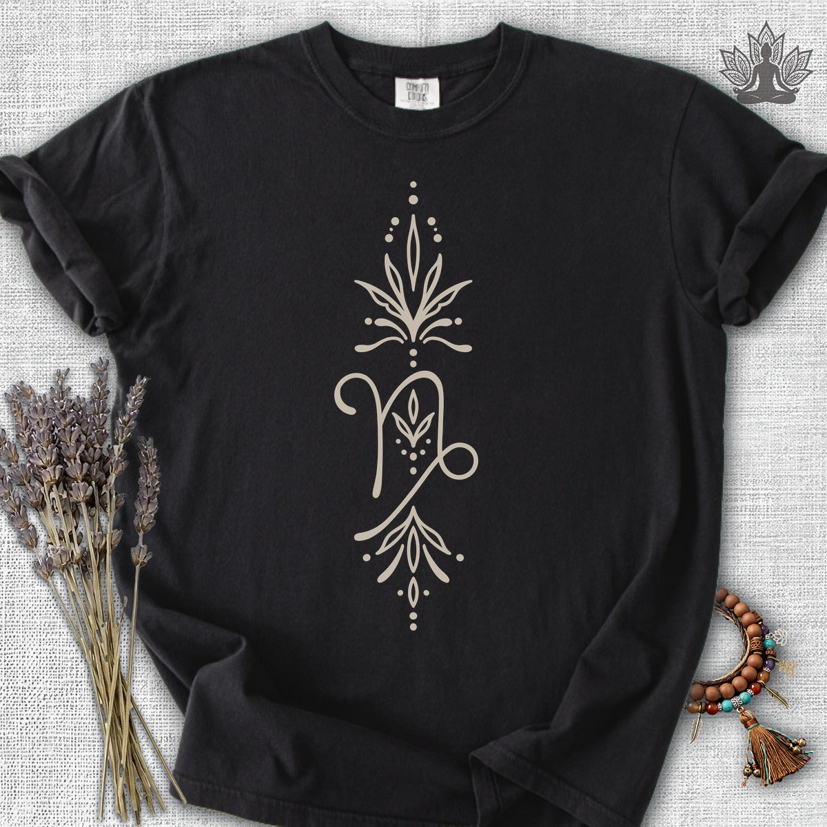Boho Zodiac Signs Series Capricorn Comfort Colors® Tee