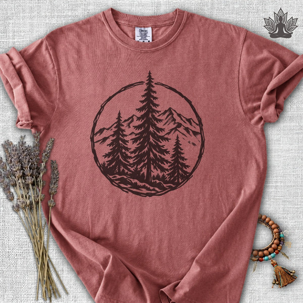 Peaceful Mountain Comfort Colors® Tee