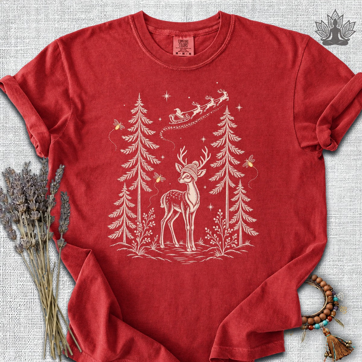 Enchanted Christmas Forest Comfort Colors® Tee