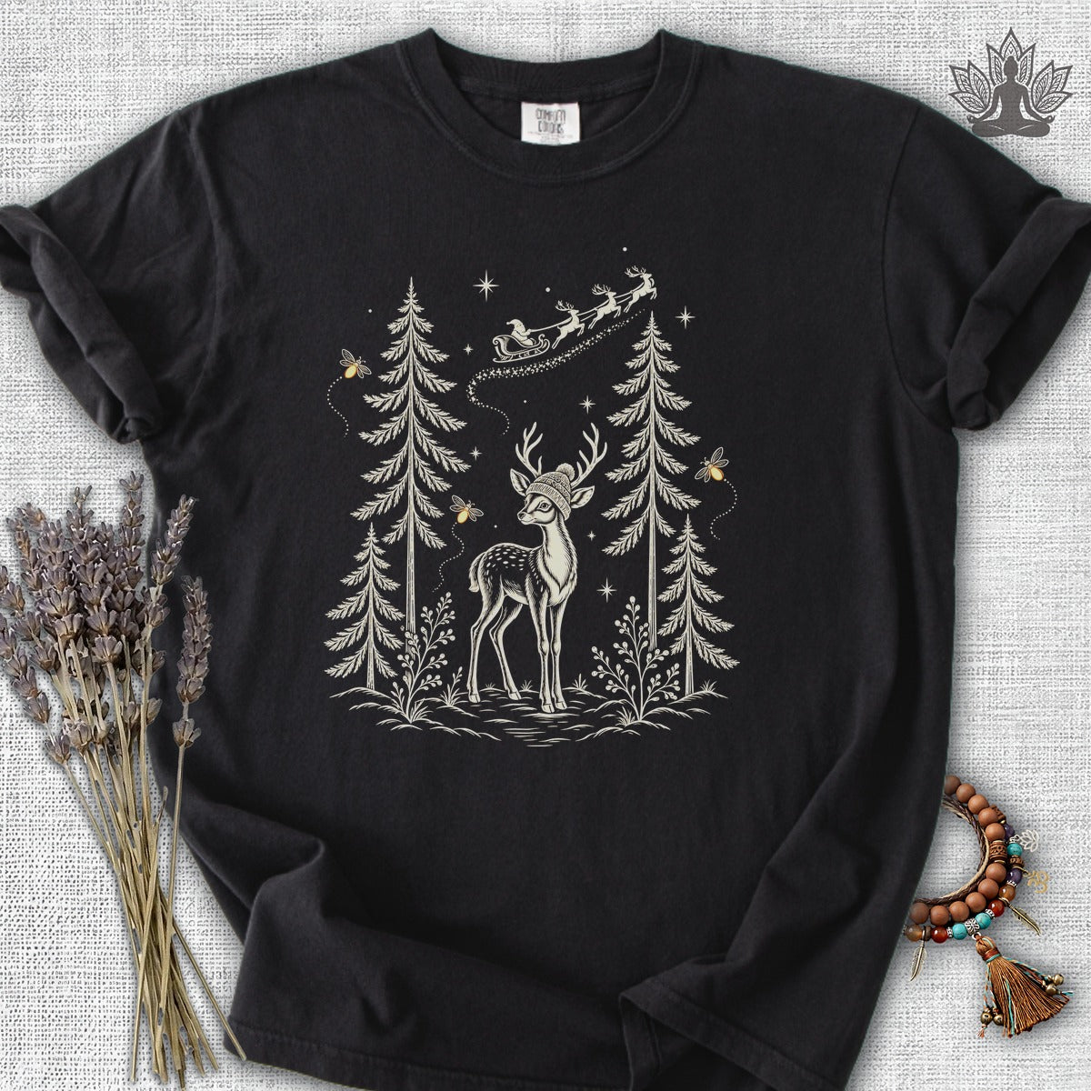 Enchanted Christmas Forest Comfort Colors® Tee