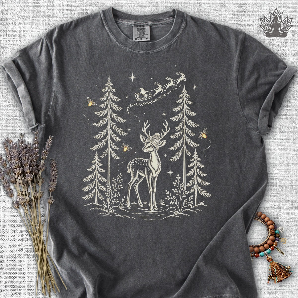 Enchanted Christmas Forest Comfort Colors® Tee