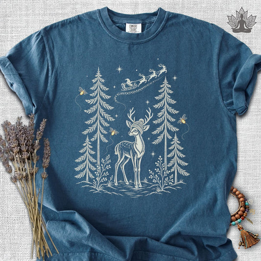 Enchanted Christmas Forest Comfort Colors® Tee