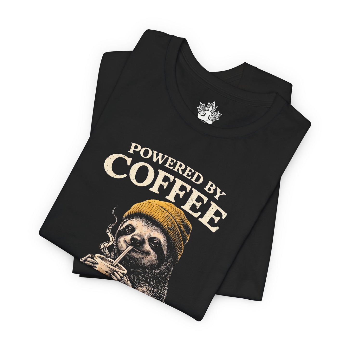 Powered By Coffee & Savasana Men Tee