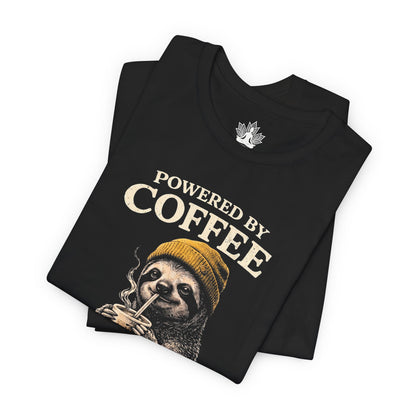 Powered By Coffee & Savasana Men Tee
