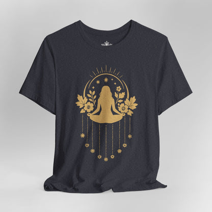 Mystic Meditation – Floral Dreamcatcher Tee
