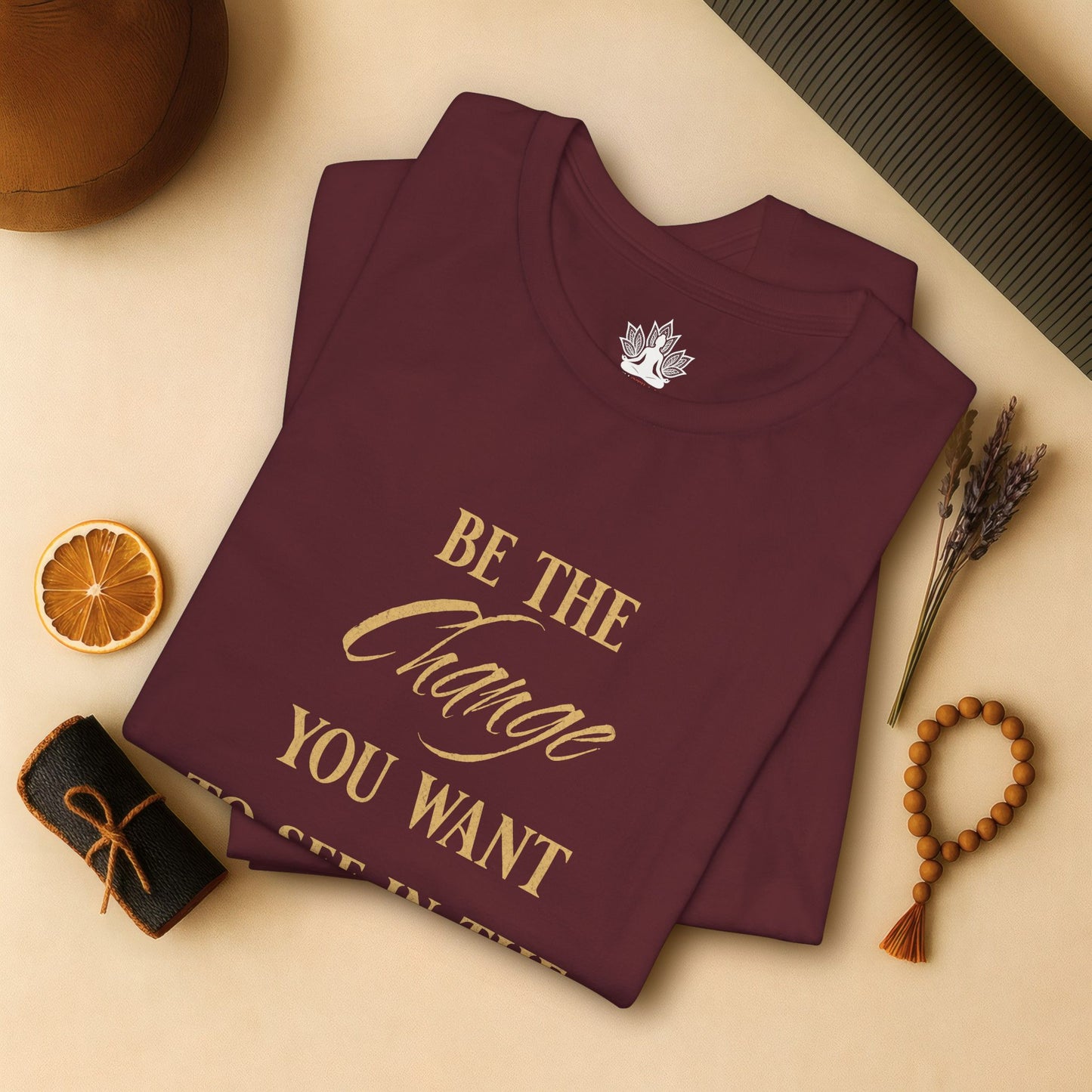 Be the Change – Mindful Living Tee