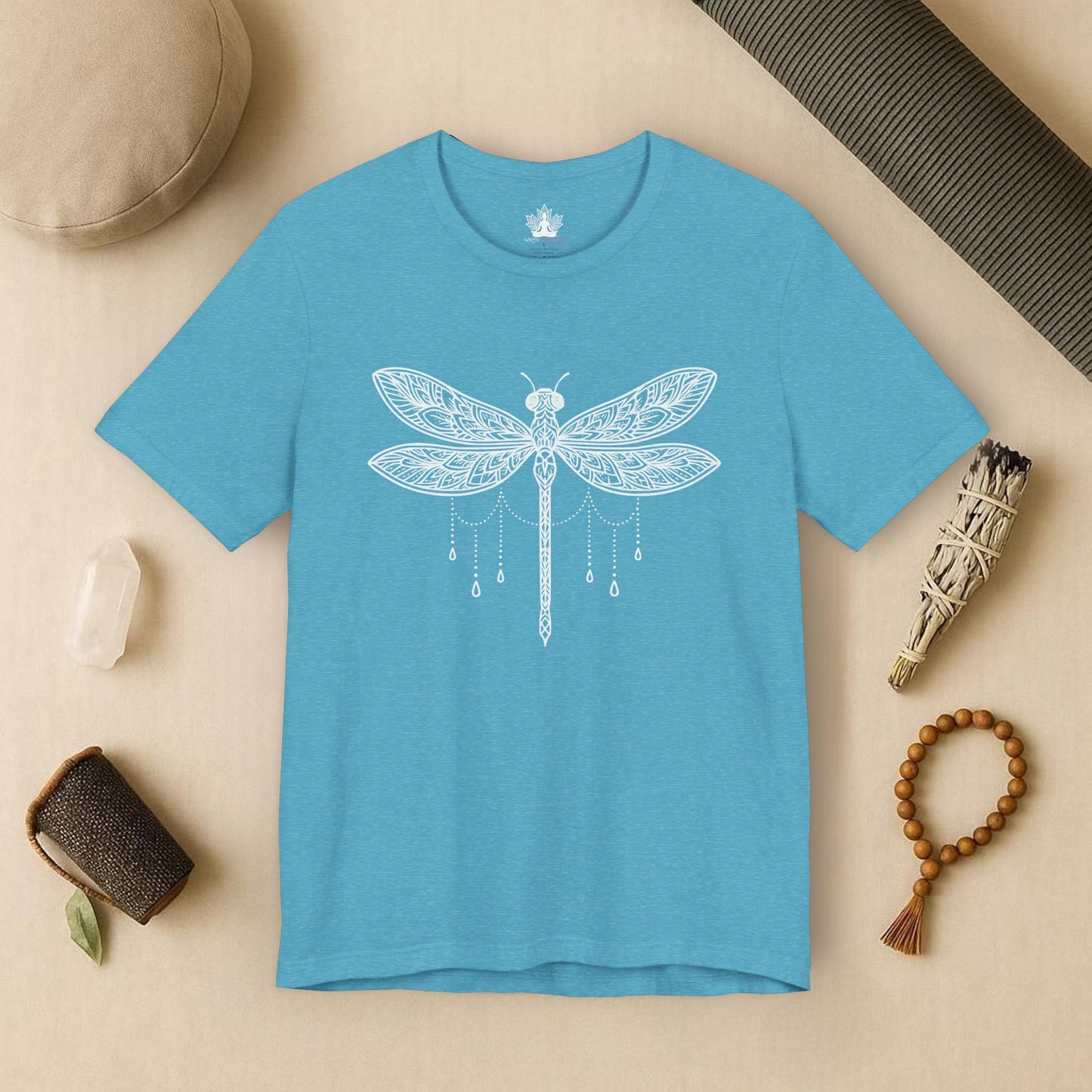 Mandala Dragonfly - Serenity Tee