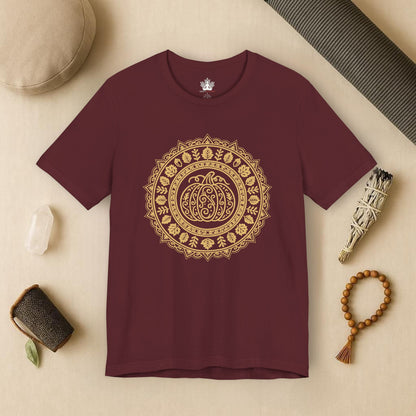 Pumpkin Mandala - Fall Yoga Tee