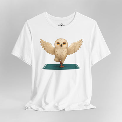 Snowy Owl - Tree Pose Tee