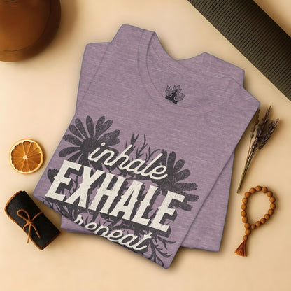 Inhale Exhale Repeat Floral Tee