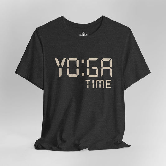 Digital Clock - Yoga O’Clock Men Tee