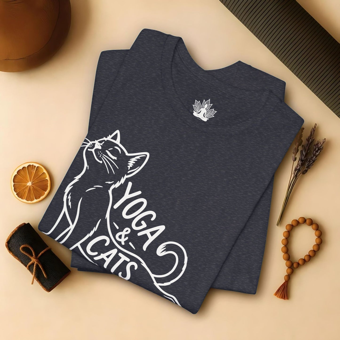 Yoga & Cats Tee