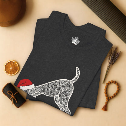 Downward Human – Funny Holiday Edition Tee