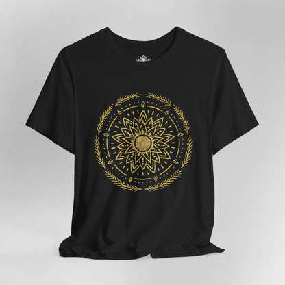 Golden Mandala – Sacred Balance Men Tee
