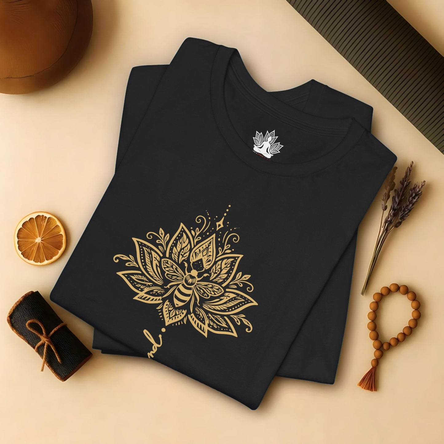 Bee Kind – Lotus Mindfulness Tee