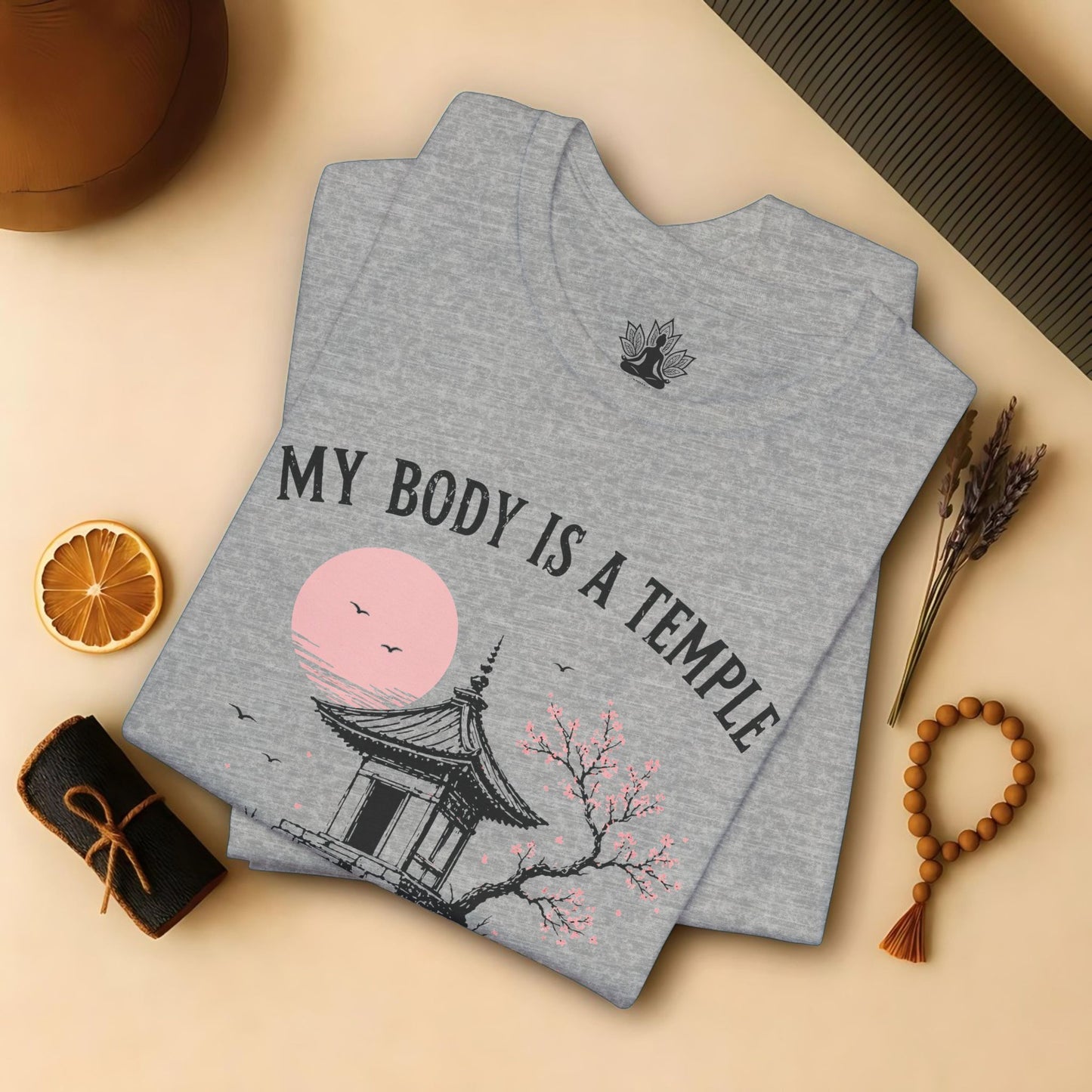 My Body Is A Temple: Ancient, Crambling, Still Sacred Tee