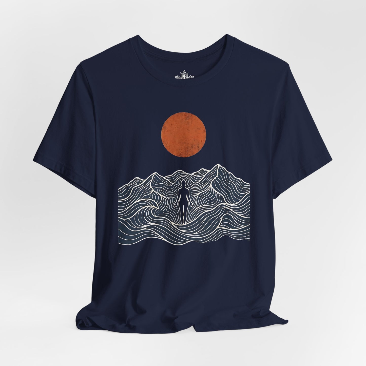 Retro Mountain Pose Tee