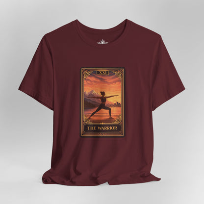 Vancouver Warrior Pose – Tarot Card Yoga Tee