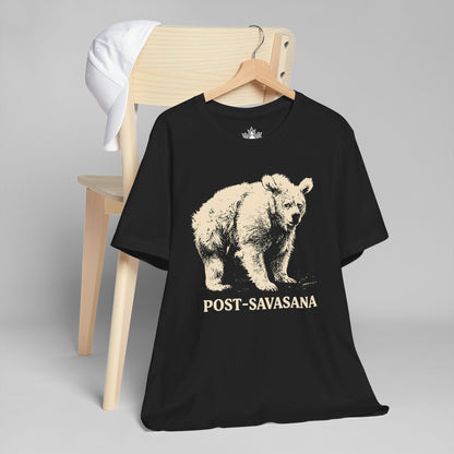 Post-Savasana Sleepy Bear Men Tee