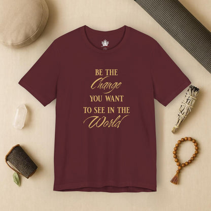 Be the Change – Mindful Living Tee